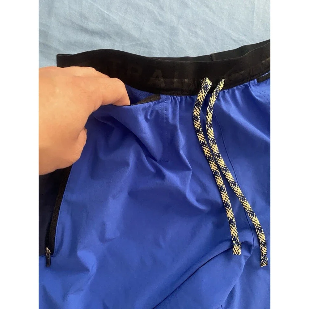 Nike Trail Shorts Royal Blue Navy Gorpcore Utility Running Shorts Men's Size L